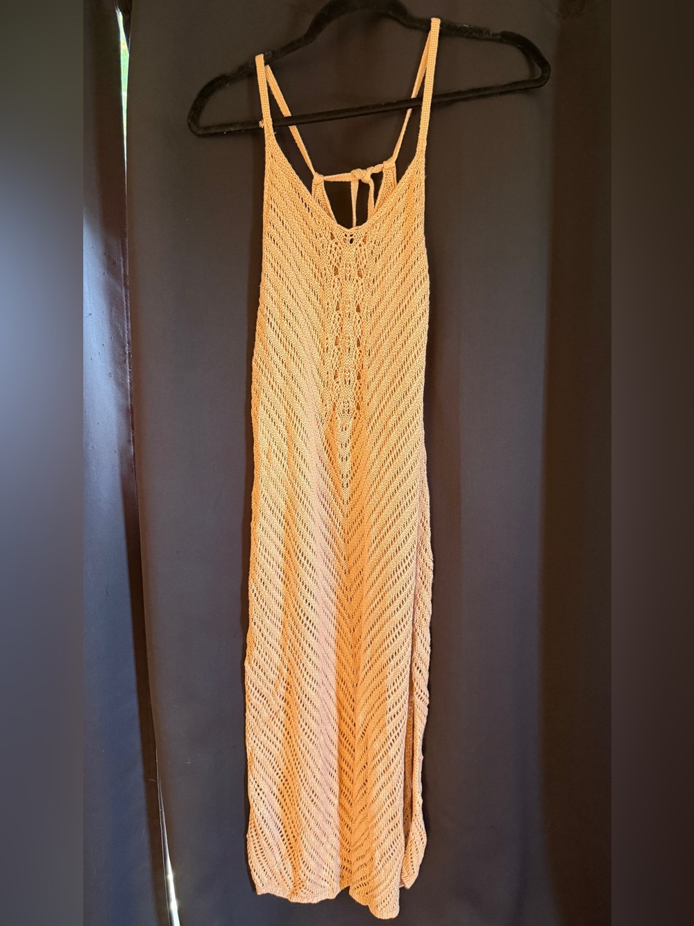 Victoria’s Secret - Peach Knit Beach Cover-Up